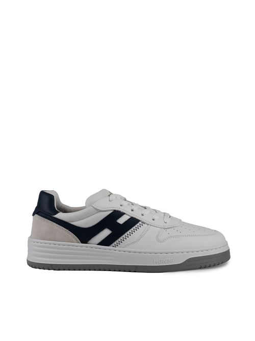 Sneakers h630 bianco blu HOGAN | HXM6300EU50 ODZ11G1